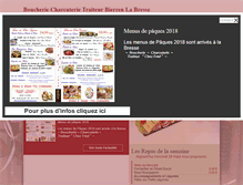 Tablet Screenshot of boucherie-traiteur-bierren.com